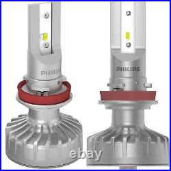 Philips Ultinon LED Kit White 6000K H8 Two Bulbs DRL Daytime Cornering Upgrade