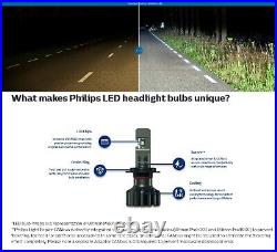 Philips Ultinon Pro9000 LED 5800K 9005 HB3 Two Bulbs Head Light Hi Beam Upgrade