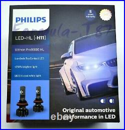 Philips Ultinon Pro9000 LED 5800K H11 Two Bulbs Fog Light Replace Stock Upgrade