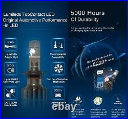 Philips Ultinon Pro9000 LED 5800K H11 Two Bulbs Head Light Low Beam Stock Lamp