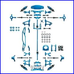 Power Hobby PHBPHTT0201BL Tamiya TT-02 Aluminum Upgrade Kit, Blue