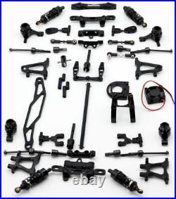 Powerhobby Tamiya TT-02 Aluminum Upgrade Kit TT02 -Black