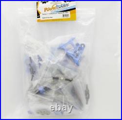 Powerhobby Tamiya TT-02 Aluminum Upgrade Kit TT02 -Blue