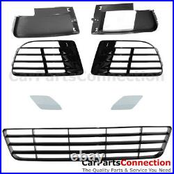 R20 Style Conversion Front Bumper Cover 2010-2014 VW Golf GTI MKVI MK6 with Fog