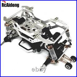 RC Aluminum Chassis Frame Kit for Tamiya LunchBox Midnight Pumpkin CW01 Upgrades