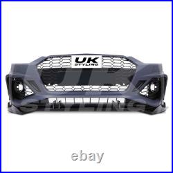 RS5 STYLE BUMPER UPGRADE KIT PRIMED CONVERSION With GRILLES FOR AUDI A5 F5 20-25 RS5 STYLE BUMPER UPGRADE KIT PRIMED CONVERSION With GRILLES FOR AUDI A5 F5 20-25