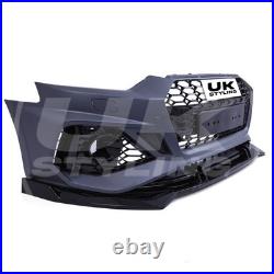 RS5 STYLE BUMPER UPGRADE KIT PRIMED CONVERSION With GRILLES FOR AUDI A5 F5 20-25 RS5 STYLE BUMPER UPGRADE KIT PRIMED CONVERSION With GRILLES FOR AUDI A5 F5 20-25