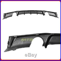 Rear Diffuser For BMW 3 Series 12-18 With M Sport Bumper F30 Glossy Black MP Style