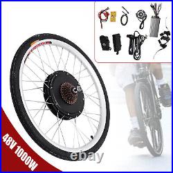 Rear Wheel Conversion Kit Electric Bicycle 48V 1000W Rear Motor Bicycle Conversion Kit