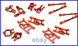 Red CNC Machined Upgrade Conversion Kit for Losi 1/5 Desert Buggy XL-E 2.0