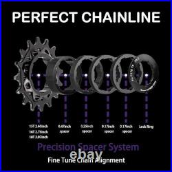 Single Speed Conversion Kit for Shimano HG Freehub Bike Gear Upgrade, Easy Ins