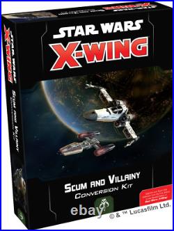 Star Wars X-Wing 2nd Edition Scum and Villainy Conversion Upgrade Kit Star Wars X-Wing 2nd Edition Scum and Villainy Conversion Upgrade Kit