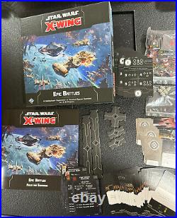 Star Wars X-Wing Game 2.0 Huge Ship Conversion Kit (Partial) + Epic Battles 100%