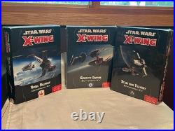 Star Wars X wing Galactic Empire, Rebel, Scum and Villainy 2.0 conversion kits