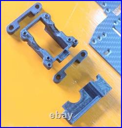 TT02 Carbon Conversion Kit RWD RC Model Metal Garage Ready-to-Run