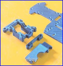 TT02 Carbon Conversion Kit RWD RC Model Metal Garage Ready-to-Run