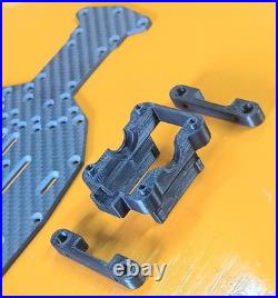 TT02 Carbon Conversion Kit RWD RC Model Metal Garage Ready-to-Run