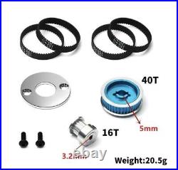 Tamiya TT-02 Belt Conversion Kit Quiet Pulley Upgrade