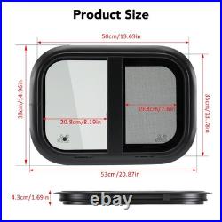 Upgrade Window for Motorhome Conversions Side Mount Simple Install 500x350mm Kit