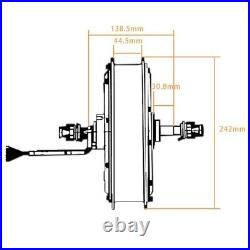 Upgraded MXUS Hub Motor Conversion Kit 72V 3000W for Off Road Electric Bikes