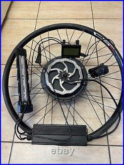 Used 52v Ebike Kit With 29 Rim & Kt Controller 2650w (upgraded) Electric Bike