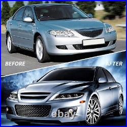 VLAND FULL LED Projector Headlights with Sequential Turn For Mazda 6 2003-2008 VLAND FULL LED Projector Headlights with Sequential Turn For Mazda 6 2003-2008