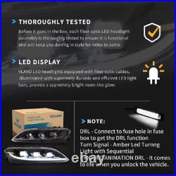 VLAND FULL LED Projector Headlights with Sequential Turn For Mazda 6 2003-2008 VLAND FULL LED Projector Headlights with Sequential Turn For Mazda 6 2003-2008