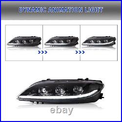 VLAND Full LED Projector Headlights For Mazda 6 2003-2008 Sequential&Start-up