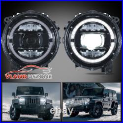 VLAND LED Headlights Fits Jeep Wrangler JL & Gladiator 2018-2024 DRL withDynamic VLAND LED Headlights Fits Jeep Wrangler JL & Gladiator 2018-2024 DRL withDynamic