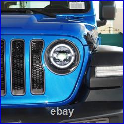 VLAND LED Headlights Fits Jeep Wrangler JL & Gladiator 2018-2024 DRL withDynamic VLAND LED Headlights Fits Jeep Wrangler JL & Gladiator 2018-2024 DRL withDynamic