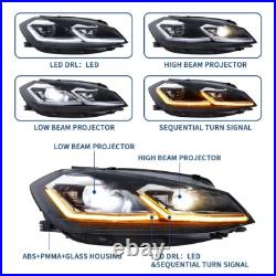 VLAND LED Headlights For Halogen Models VW Golf 7/7.5 2013-2017 VLAND LED Headlights For Halogen Models VW Golf 7/7.5 2013-2017