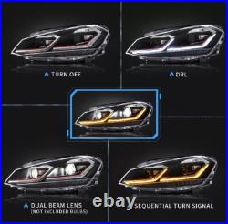 VLAND LED Headlights For Halogen Models VW Golf 7/7.5 2013-2017 VLAND LED Headlights For Halogen Models VW Golf 7/7.5 2013-2017