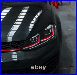 VLAND LED Headlights For Halogen Models VW Golf 7/7.5 2013-2017 VLAND LED Headlights For Halogen Models VW Golf 7/7.5 2013-2017