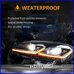 VLAND LED Headlights For VW Golf 7 MK VII 2013-2017 DRL Sets Fits Halogen Model VLAND LED Headlights For VW Golf 7 MK VII 2013-2017 DRL Sets Fits Halogen Model