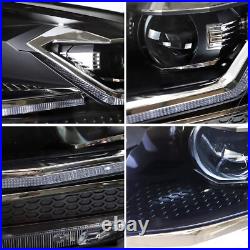 VLAND LED-Headlights For VW Golf 7 MK VII 2013-2017 DRL Sets Fits Halogen Model