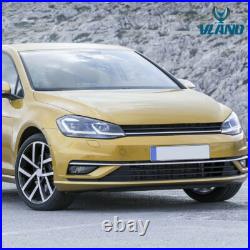 VLAND LED-Headlights For VW Golf 7 MK VII 2013-2017 DRL Sets Fits Halogen Model