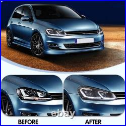 VLAND LED Headlights For VW Golf 7 MK7 2013-2017 DRL withSequential Fits Halogen VLAND LED Headlights For VW Golf 7 MK7 2013-2017 DRL withSequential Fits Halogen