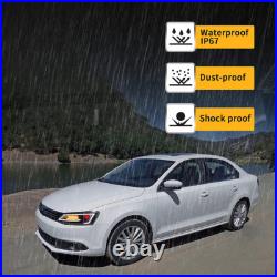 VLAND LED Headlights with DEMON EYES Sequential Turn For 2011-2017 VW JETTA MK6 VLAND LED Headlights with DEMON EYES Sequential Turn For 2011-2017 VW JETTA MK6