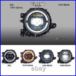 VLAND LED Projector Headlights For 2019-2024 Suzuki Jimny WithSequential Turn