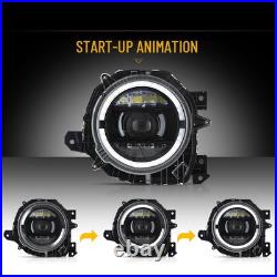 VLAND LED Projector Headlights For 2019-2024 Suzuki Jimny WithSequential Turn