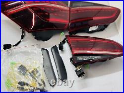 VLAND SMOKE LED Tail Lights For 2014-19 VW Golf MK7 (Left Body Pice Missing)