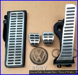 VW Golf 5 6 original GTI pedals footrest pedal caps pedal cover pads GTD