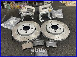 VW POLO TSi TDi 6R 9N GTI REAR VENTED BRAKE DISC CALIPER UPGRADE CONVERSION KIT