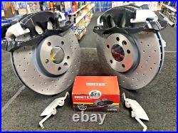 VW TRANSPORTER T5 T6 PERFORMANCE BIG BRAKE UPGRADE CONVERSION KIT 340mm BLACK