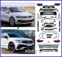 VW Tiguan 2016-2020 Complete Conversion Body Kit Upgrade to 2021 + R Line Look