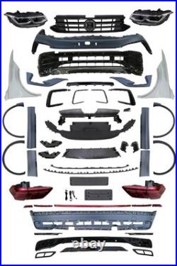 VW Tiguan 2016-2020 Complete Conversion Body Kit Upgrade to 2021 + R Line Look