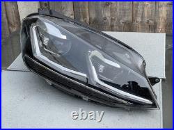 VWithVLAND FULL LED Headlight For VW Golf MK7 2013-2019 DRL Fits Halogen Models
