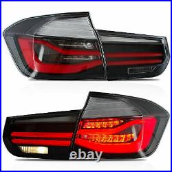 Vland Black LED Taillights Normal Turn for 12-18 BMW F30 3er 3 Series F80 M3