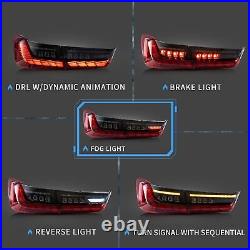 Vland OLED GTS Rear Lights For 2019-2022 BMW 3 G20 G80 M3 330i 340i withAnimation