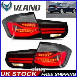Vland Tail Lights For 2013-2018 BMW 3 Series F30 F35 F80 Led Smoke Rear Lamp L+R